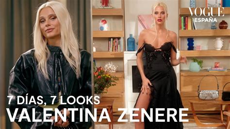 valentina zenere sexy|Valentina Zenere: todos sus looks (de lunes a domingo) en una。